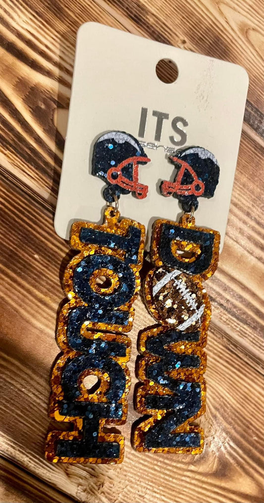 AU Touchdown Earrings