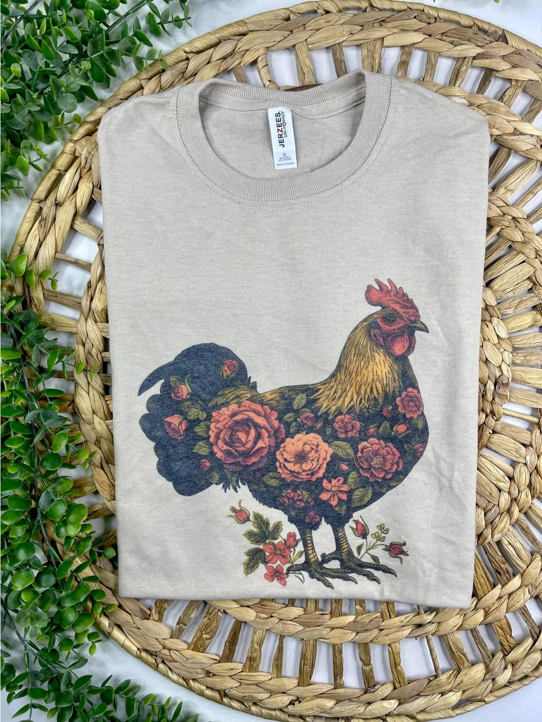 Floral Chicken