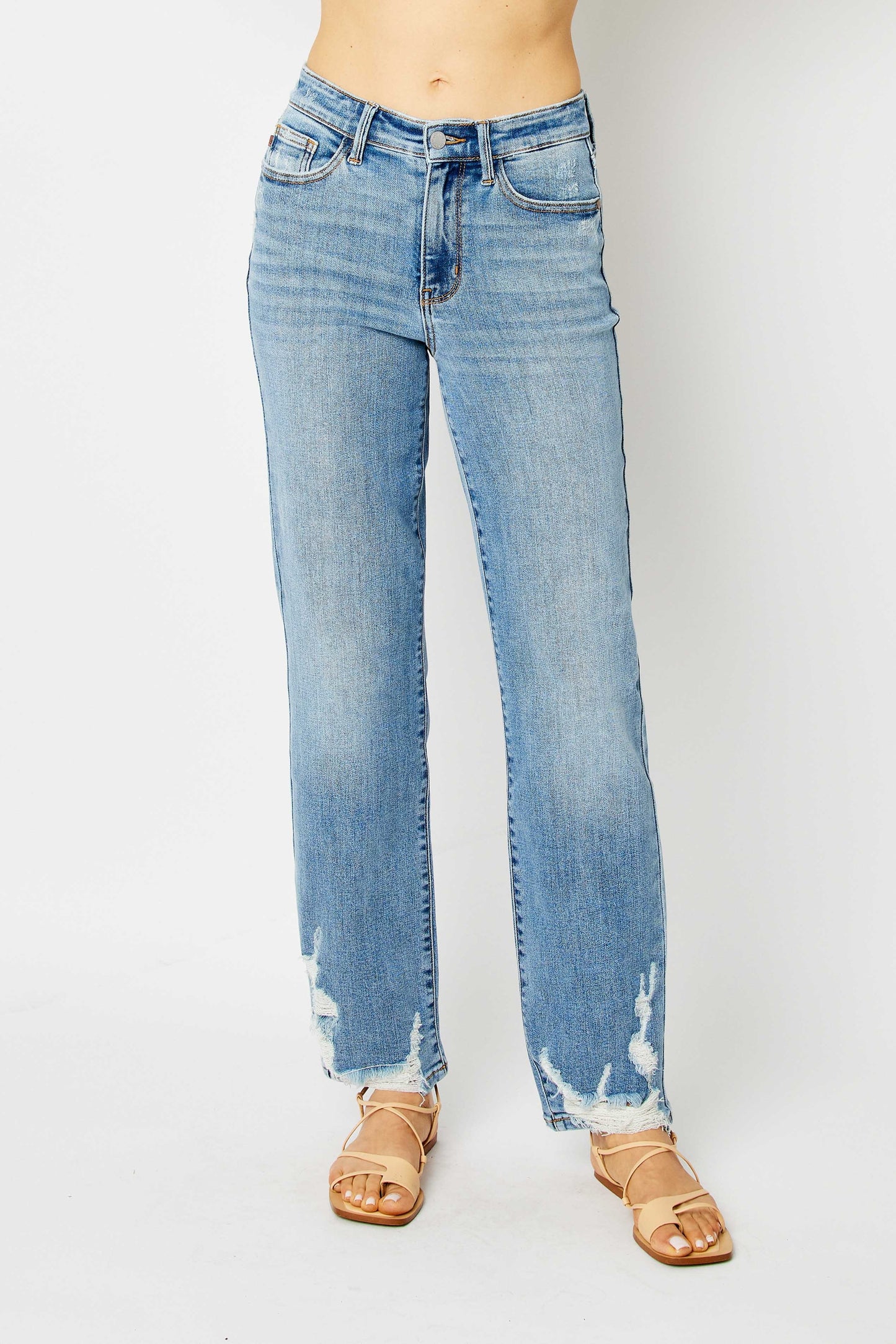 Judy Blue Distressed Plus